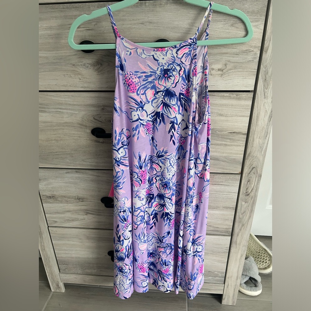 Lilly Pulitzer Margot Dress Lilac Trunks In The Air
